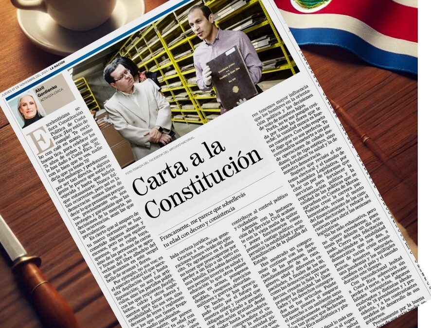 Carta a la Constitución